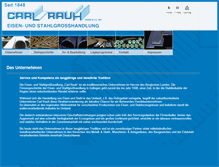 Tablet Screenshot of carl-rauh.com